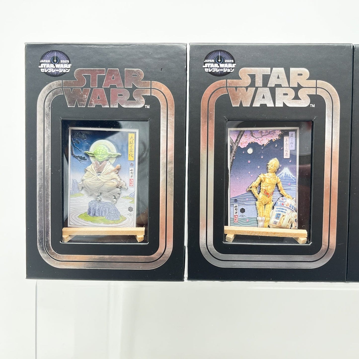 Vintage Disney Star Wars Modern Other Star Wars Celebration Japan 2025 Complete Badge Art Pin Set (8)
