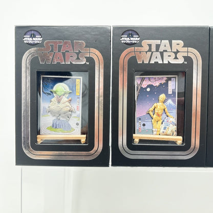 Vintage Disney Star Wars Modern Other Star Wars Celebration Japan 2025 Complete Badge Art Pin Set (8)