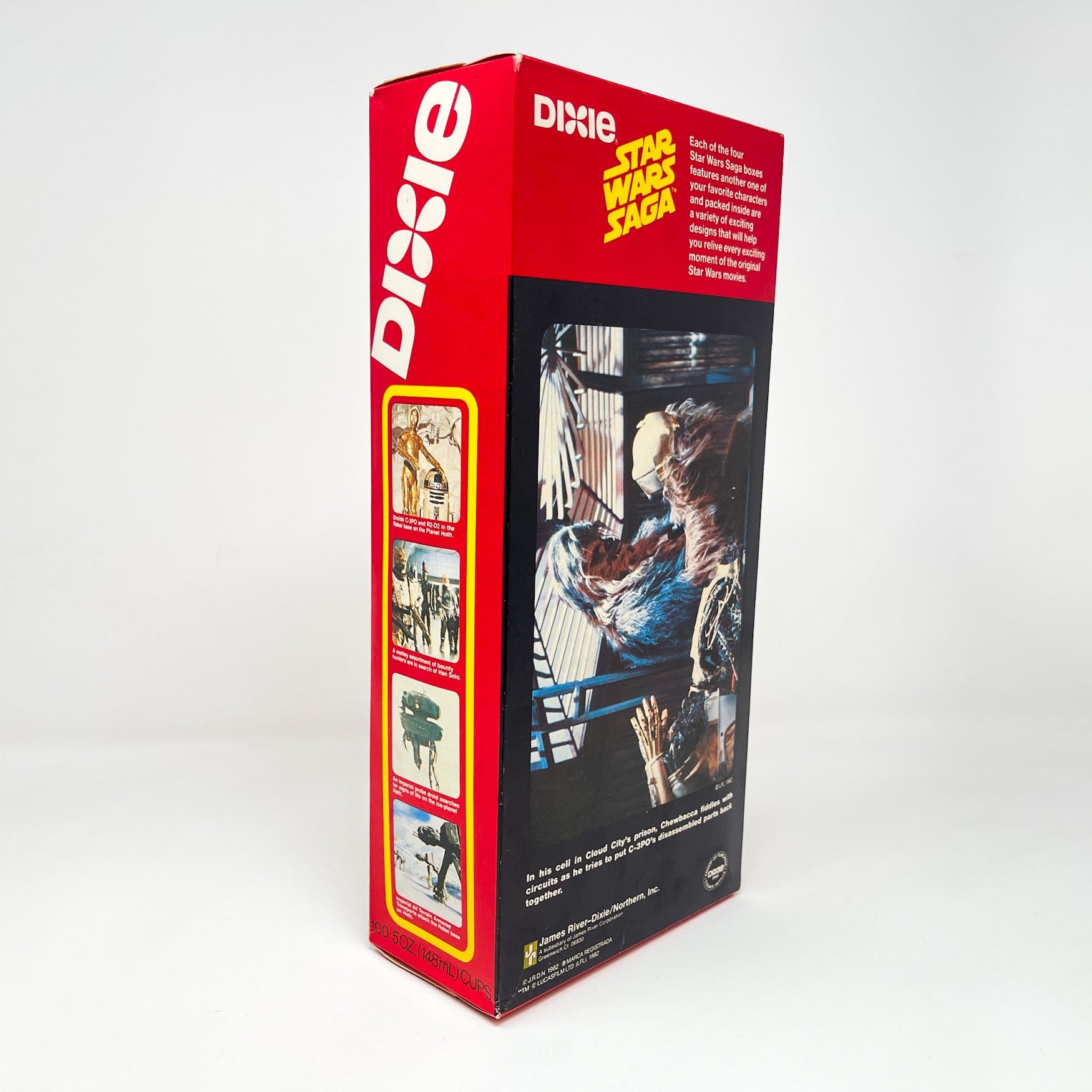 Dixie Cups Box - Saga Han & Leia Bespin – 4th Moon Toys