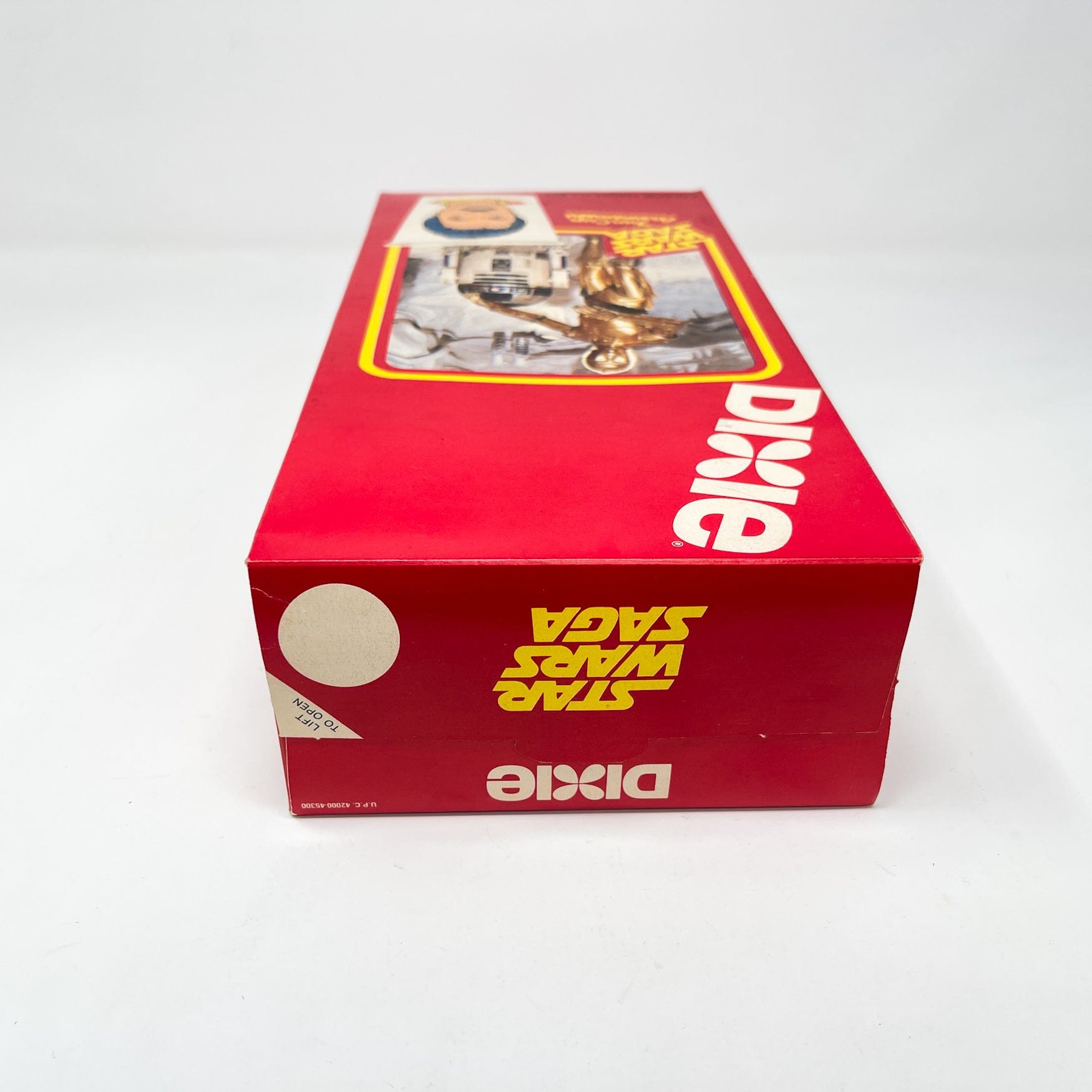 Vintage Dixie Cups Star Wars Non-Toy Dixie Cups Box - Saga R2-D2 & C-3PO