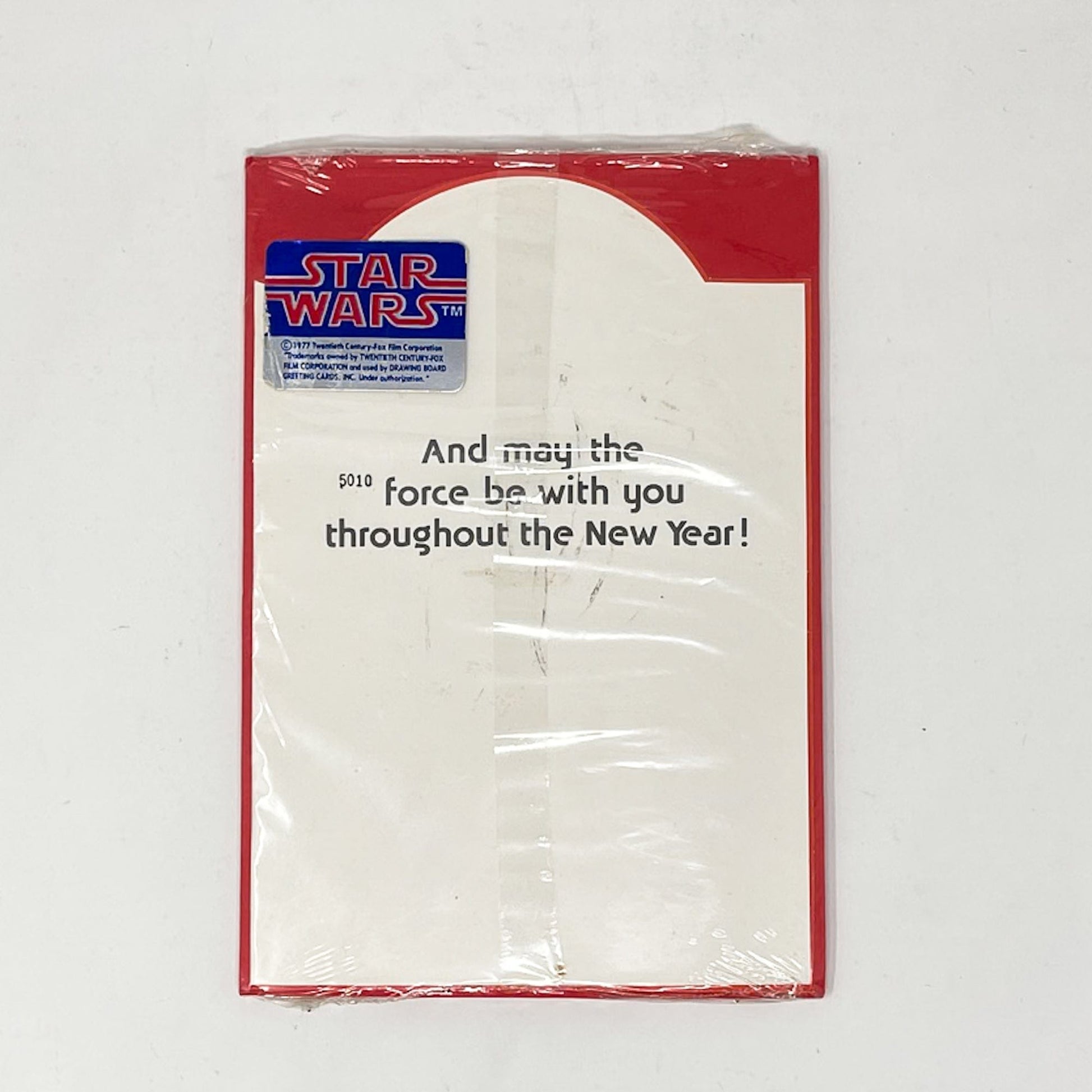 Vintage Drawing Board Star Wars Non-Toy Ben Kenobi Christmas Greeting Cards w/ Envelopes - Sealed