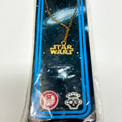 Vintage Factors Star Wars Non-Toy Takara Star Wars Logo Necklace - Mint in Package