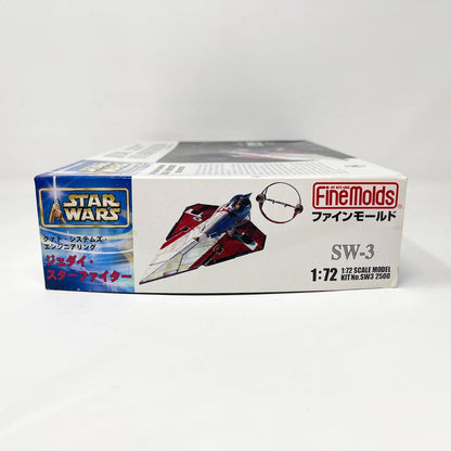 Vintage FineMolds Star Wars Modern Other FineMolds Jedi Starfighter with Hyperspace Ring 1/72 Scale Star Wars Model Kit (2002)