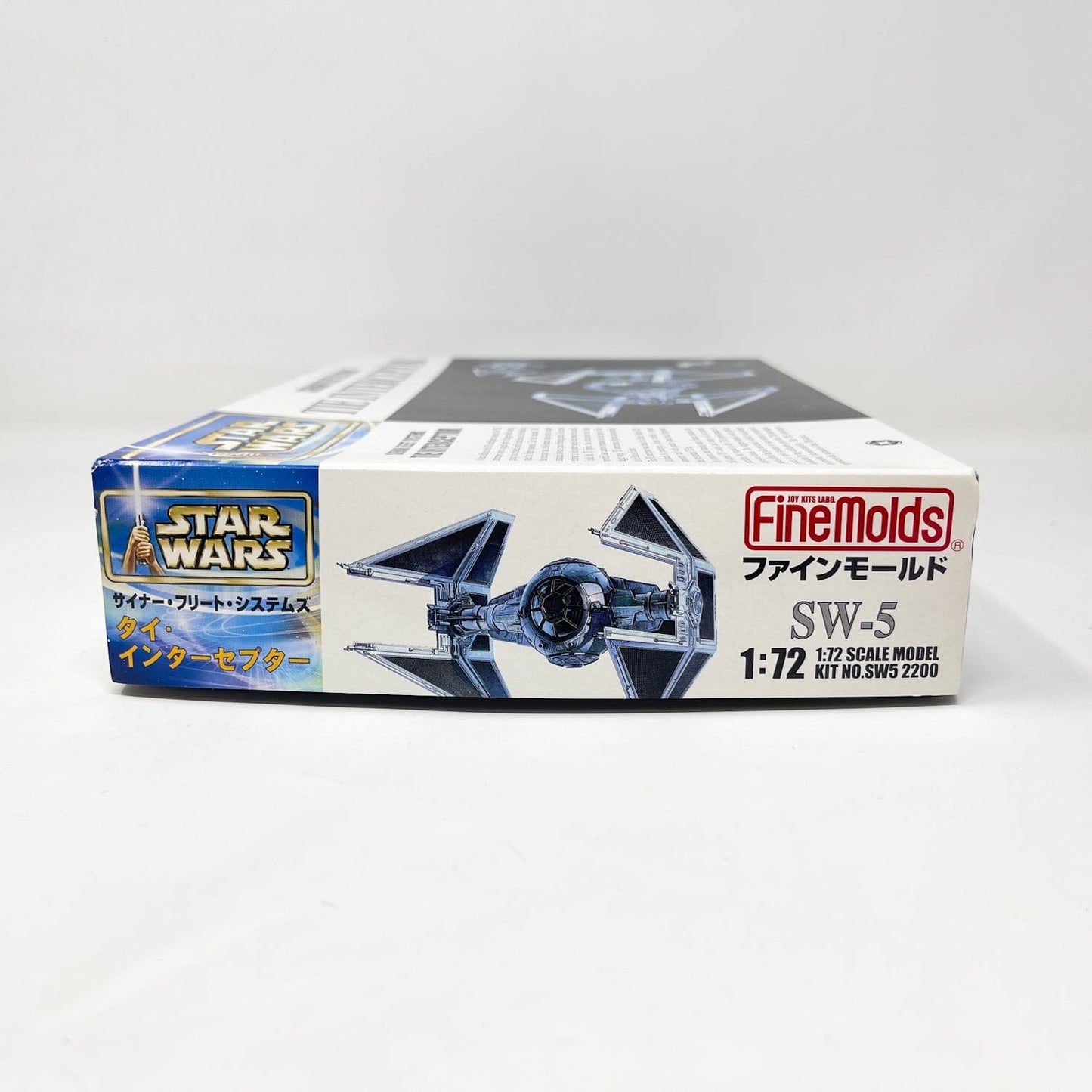 Vintage FineMolds Star Wars Modern Other FineMolds TIE Interceptor 1/72 Scale Star Wars Model Kit (2002)