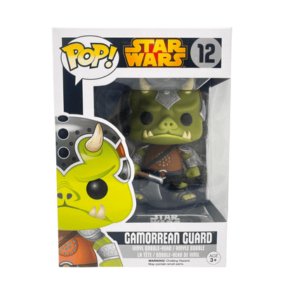 Vintage Funko Star Wars Modern POP Gamorrean Guard - Funko POP #12 (Black Box) Star Wars Bobble-Head