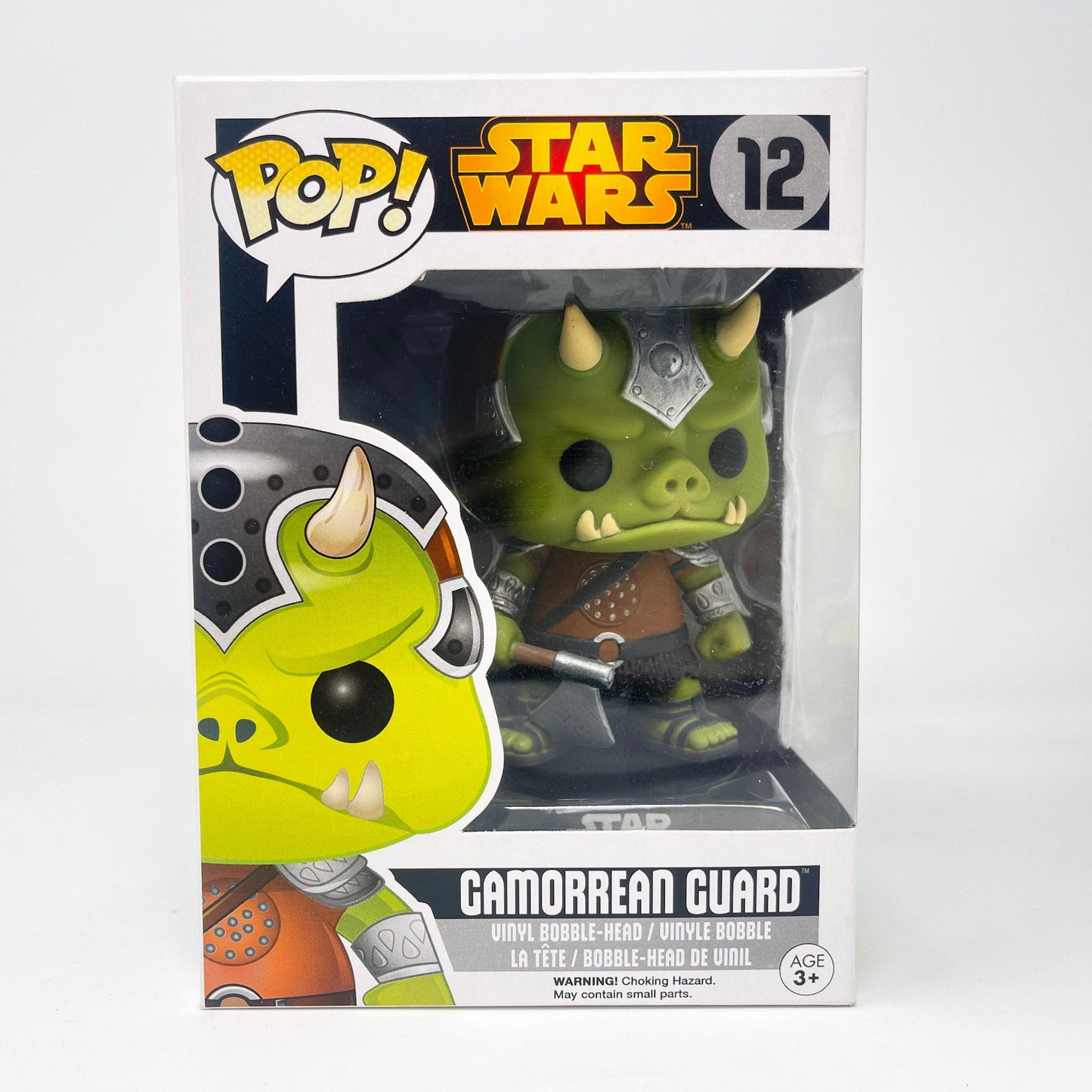 Vintage Funko Star Wars Modern POP Gamorrean Guard - Funko POP #12 (Black Box) Star Wars Bobble-Head