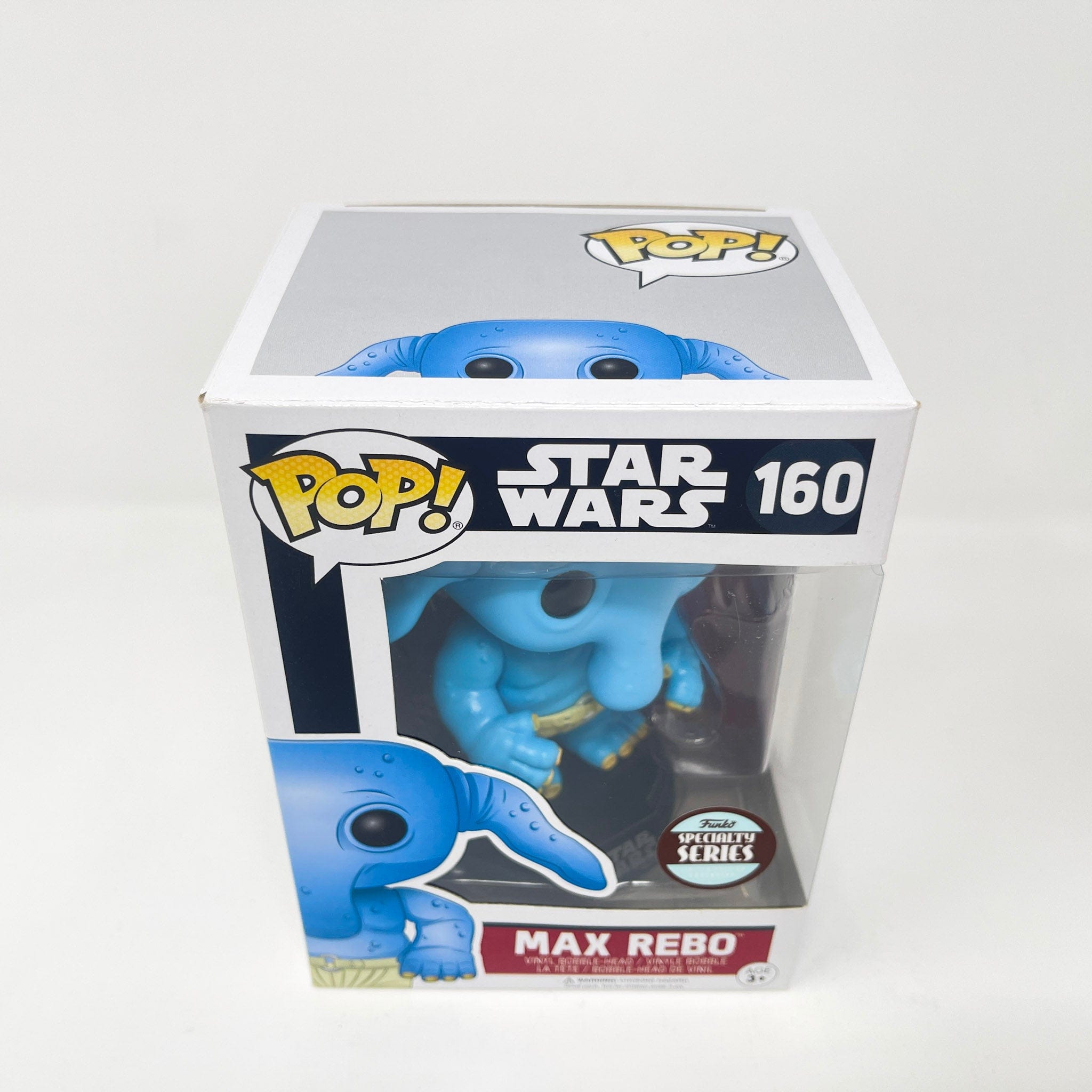 STAR WARS Max Rebo - Funko POP #160 (Black Box) Bobble-Head – 4th