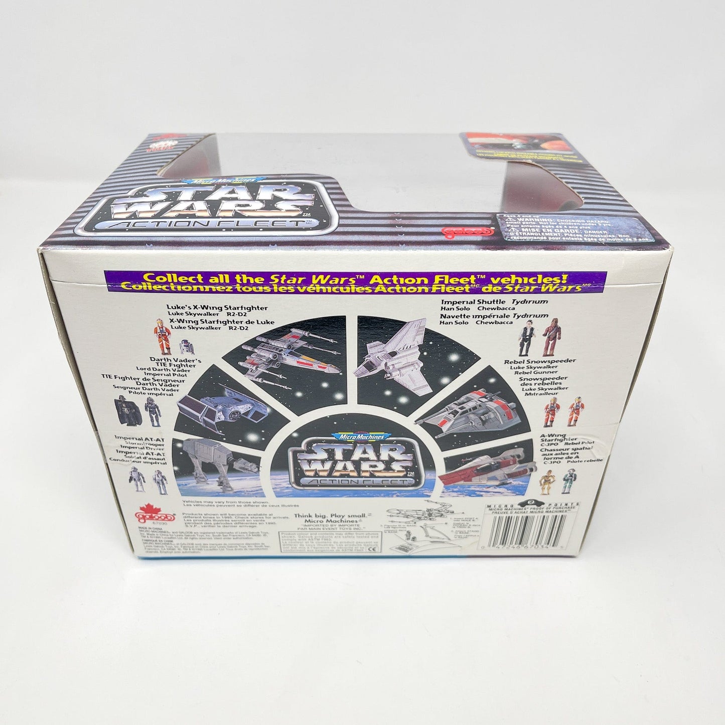 Vintage Galoob Star Wars Modern Ships A-Wing Fighter MIB - Action Fleet Micro Machines Star Wars