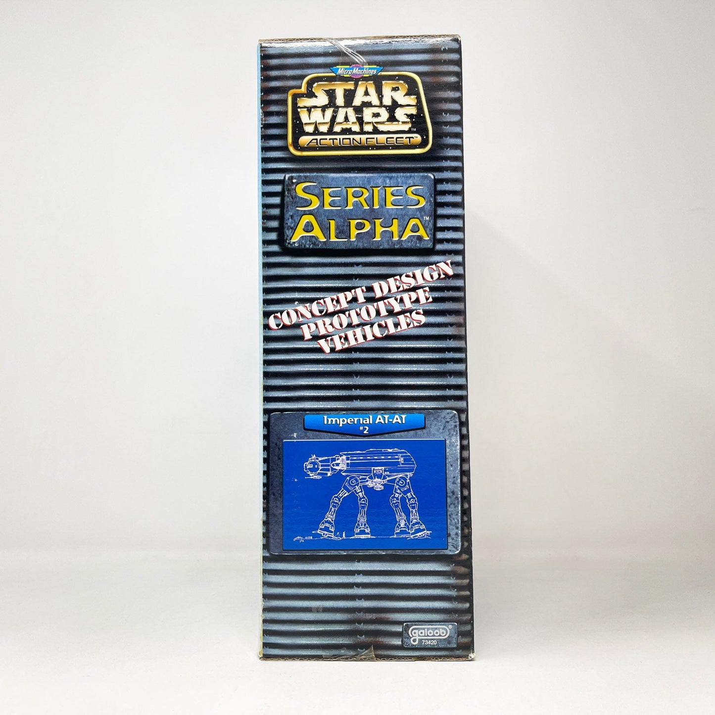 Vintage Galoob Star Wars Modern Ships AT-AT Series Alpha Concept (1996) MISB - Action Fleet Micro Machines Star Wars
