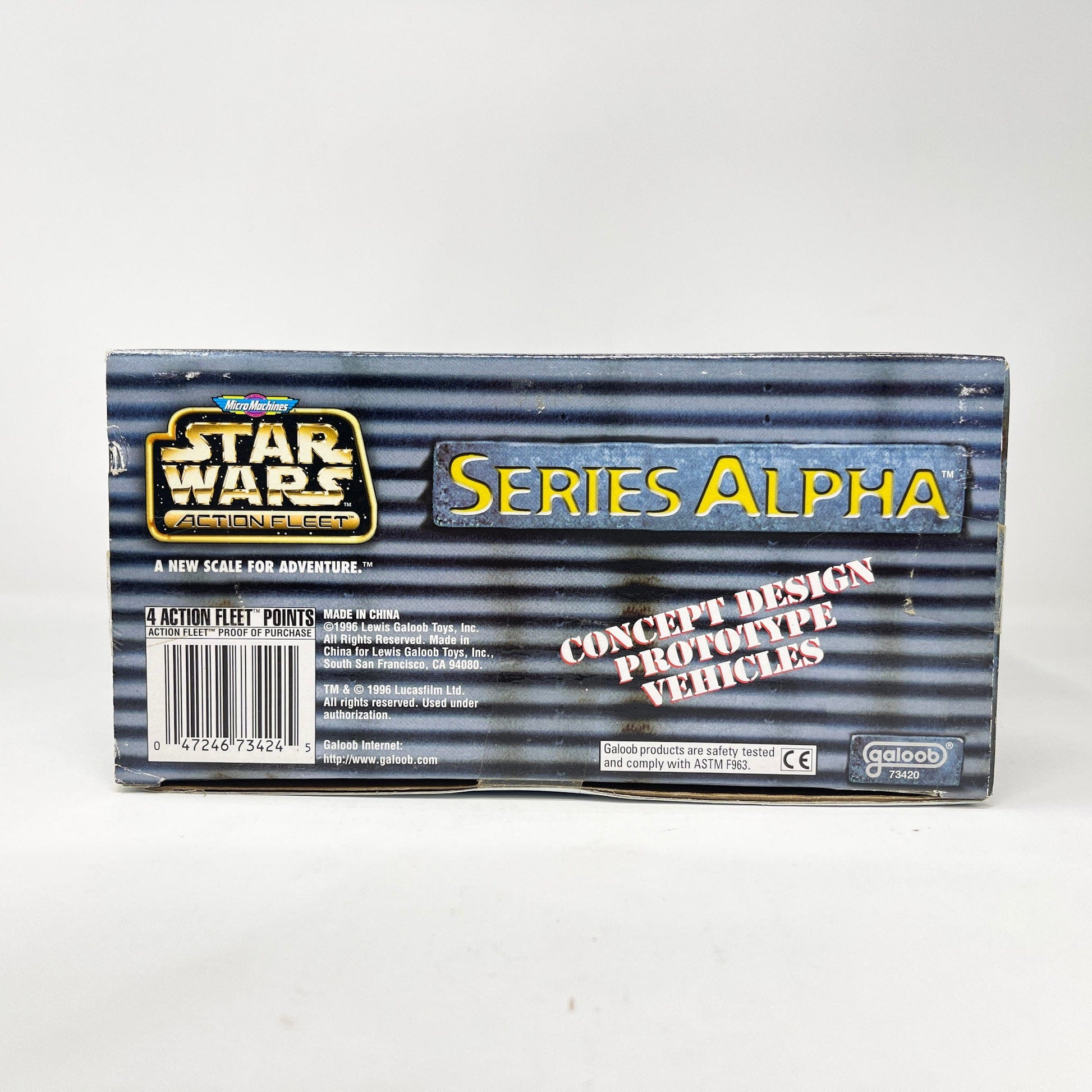 Vintage Galoob Star Wars Modern Ships AT-AT Series Alpha Concept (1996) MISB - Action Fleet Micro Machines Star Wars