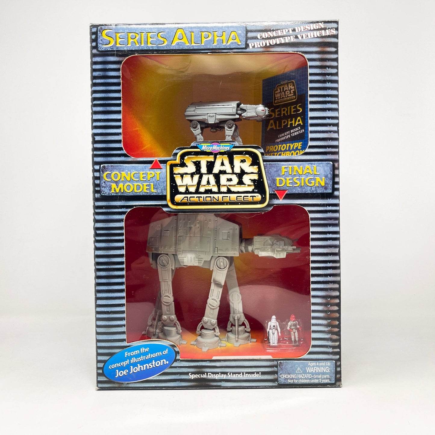 Vintage Galoob Star Wars Modern Ships AT-AT Series Alpha Concept (1996) MISB - Action Fleet Micro Machines Star Wars