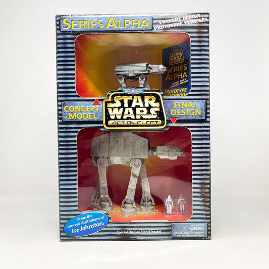Vintage Galoob Star Wars Modern Ships AT-AT Series Alpha Concept (1996) MISB - Action Fleet Micro Machines Star Wars