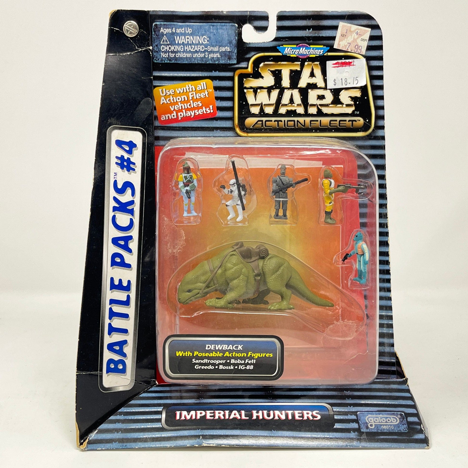 Vintage Galoob Star Wars Modern Ships Battle Pack #4 - Action Fleet Micro Machines Star Wars