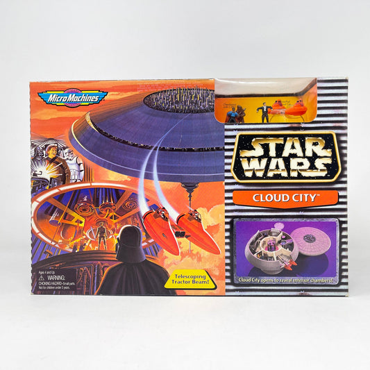 Vintage Galoob Star Wars Modern Ships Cloud City Playset (1997) MISB - Micro Machines Star Wars