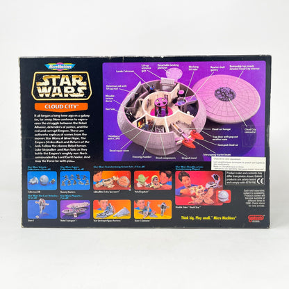 Vintage Galoob Star Wars Modern Ships Cloud City Playset (1997) MISB - Micro Machines Star Wars