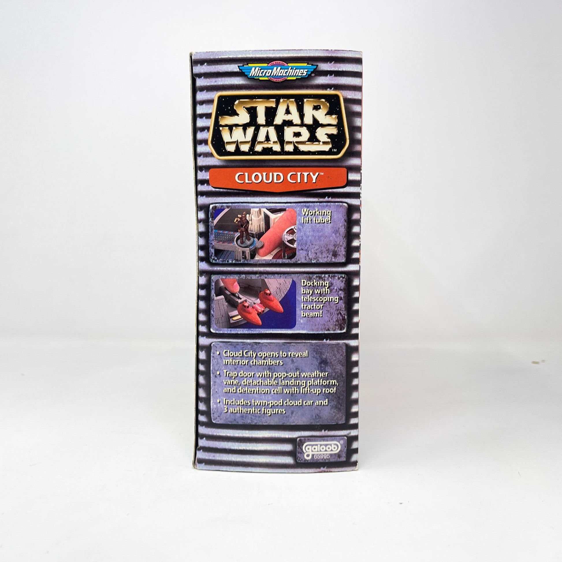 Vintage Galoob Star Wars Modern Ships Cloud City Playset (1997) MISB - Micro Machines Star Wars