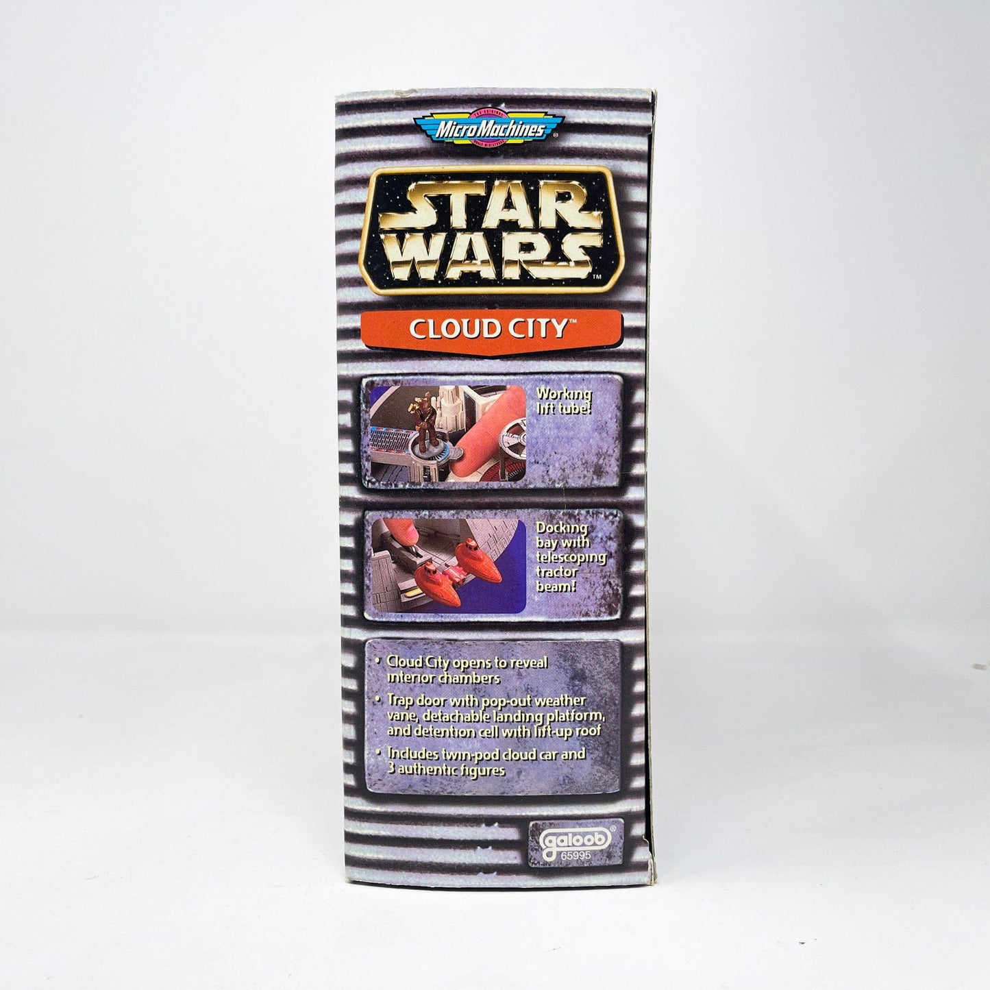 Vintage Galoob Star Wars Modern Ships Cloud City Playset (1997) MISB - Micro Machines Star Wars
