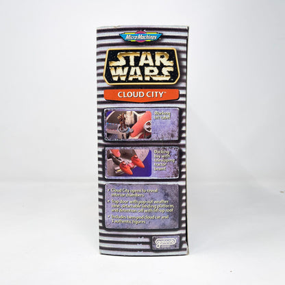 Vintage Galoob Star Wars Modern Ships Cloud City Playset (1997) MISB - Micro Machines Star Wars