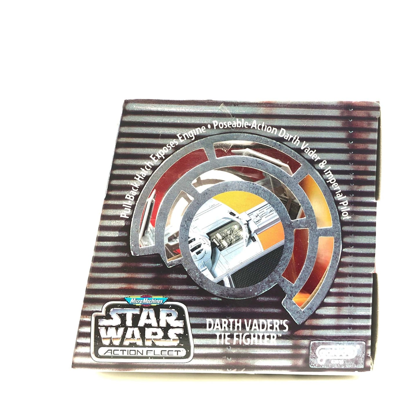 Vintage Galoob Star Wars Modern Ships Darth Vaders TIE Fighter MIB - Action Fleet Micro Machines Star Wars