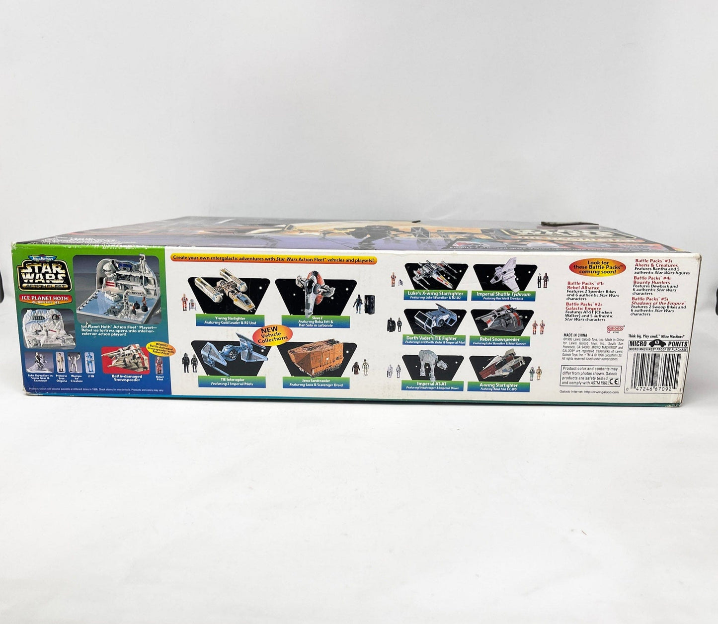 Vintage Galoob Star Wars Modern Ships Death Star Action Fleet Playset (1996) - Micro Machines Star Wars