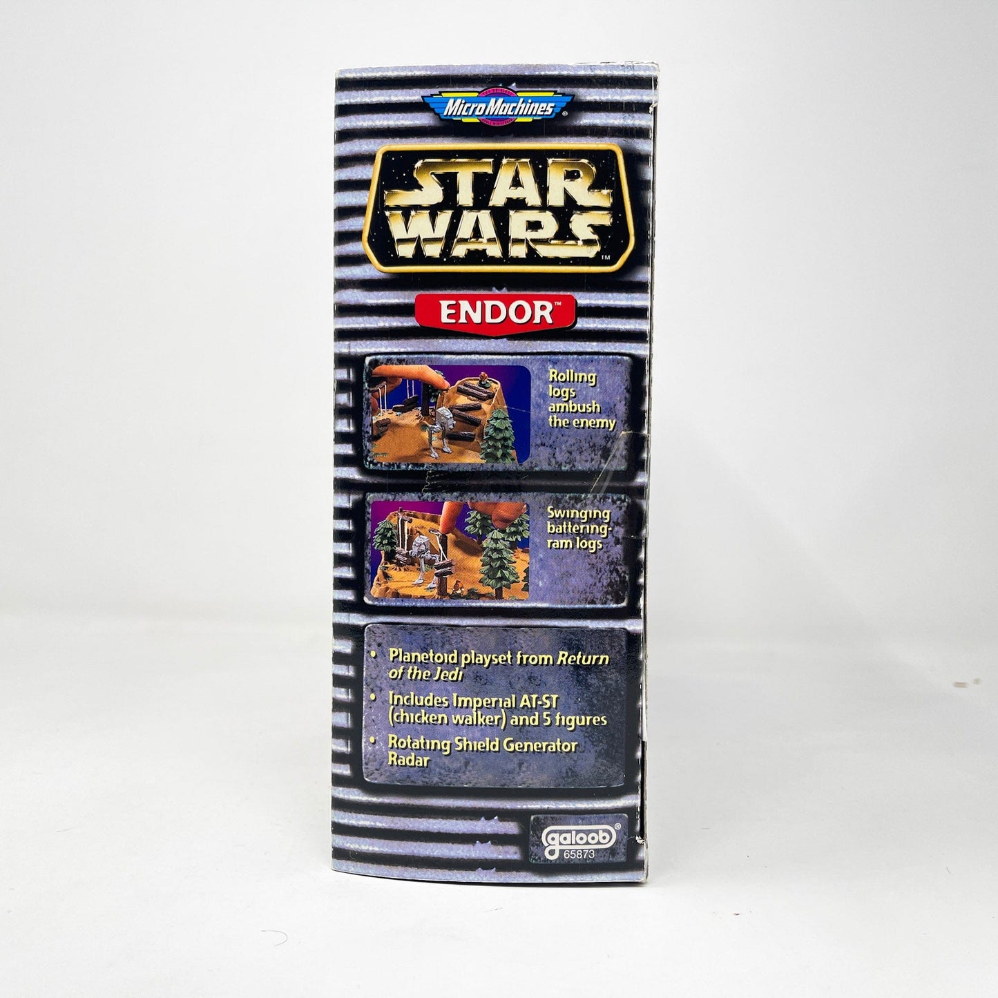 Vintage Galoob Star Wars Modern Ships Endor Playset - Micro Machines Star Wars