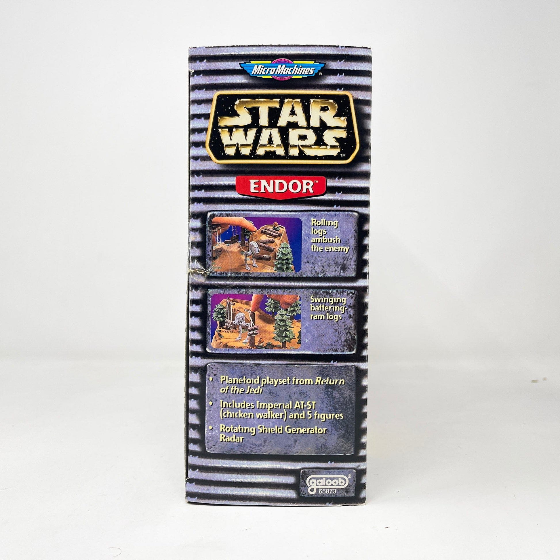 Vintage Galoob Star Wars Modern Ships Endor Playset - Micro Machines Star Wars