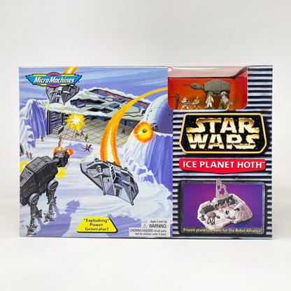 Vintage Galoob Star Wars Modern Ships Ice Planet Hoth Playset (1996) MISB - Micro Machines Star Wars