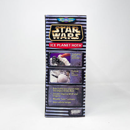 Vintage Galoob Star Wars Modern Ships Ice Planet Hoth Playset (1996) MISB - Micro Machines Star Wars