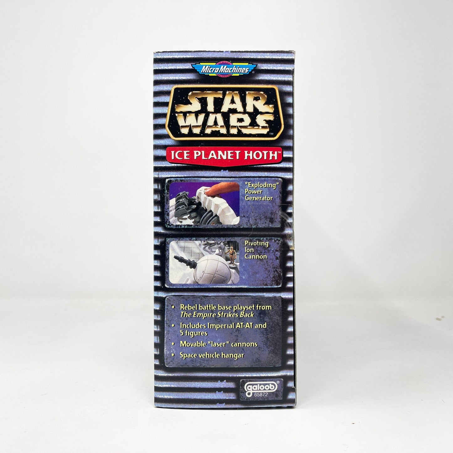 Vintage Galoob Star Wars Modern Ships Ice Planet Hoth Playset (1996) MISB - Micro Machines Star Wars