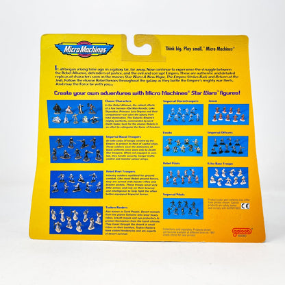 Vintage Galoob Star Wars Modern Ships Imperial Officers - Micro Machines Army Builder Pack Star Wars