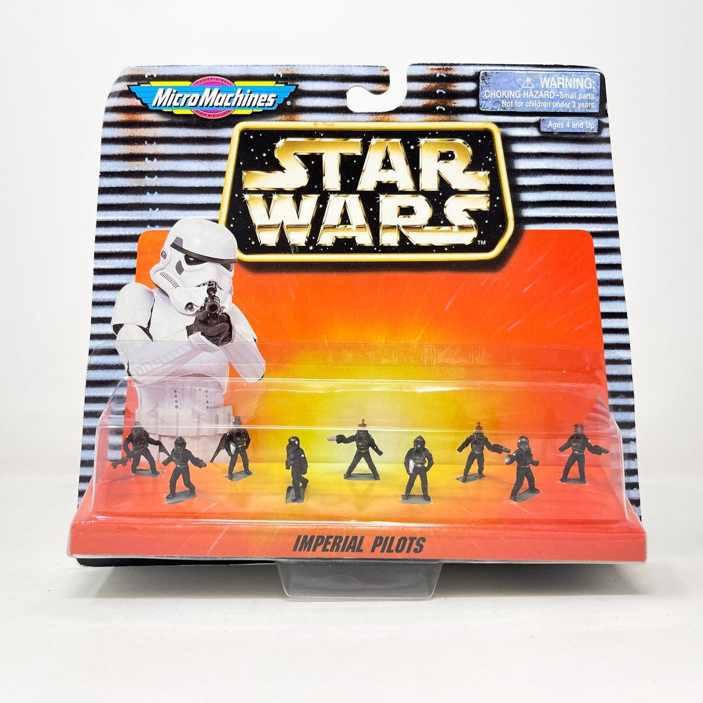 Vintage Galoob Star Wars Modern Ships Imperial Pilots - Micro Machines Army Builder Pack Star Wars