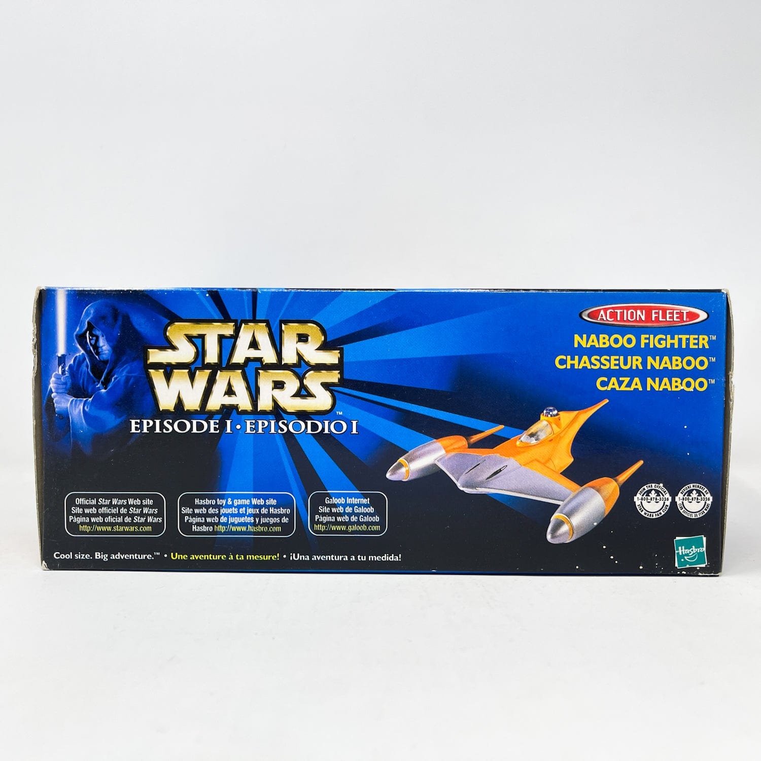 Vintage Galoob Star Wars Modern Ships Naboo Fighter (1998) MISB - Action Fleet Micro Machines Star Wars