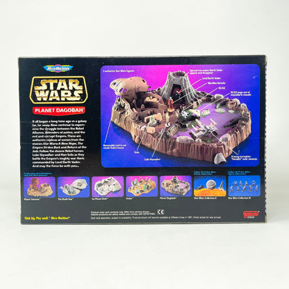 Vintage Galoob Star Wars Modern Ships Planet Dagobah Playset (1997) MISB - Micro Machines Star Wars