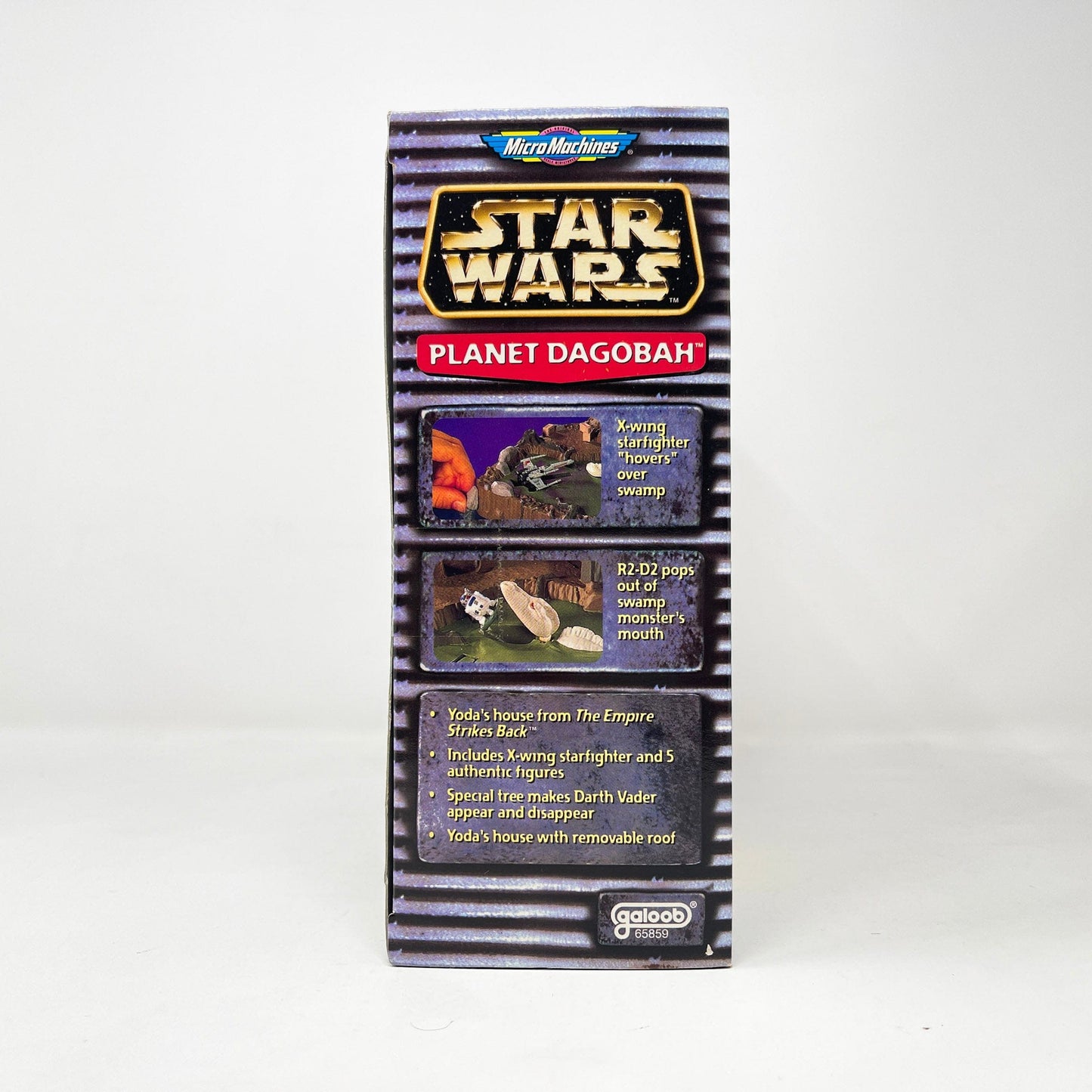 Vintage Galoob Star Wars Modern Ships Planet Dagobah Playset (1997) MISB - Micro Machines Star Wars