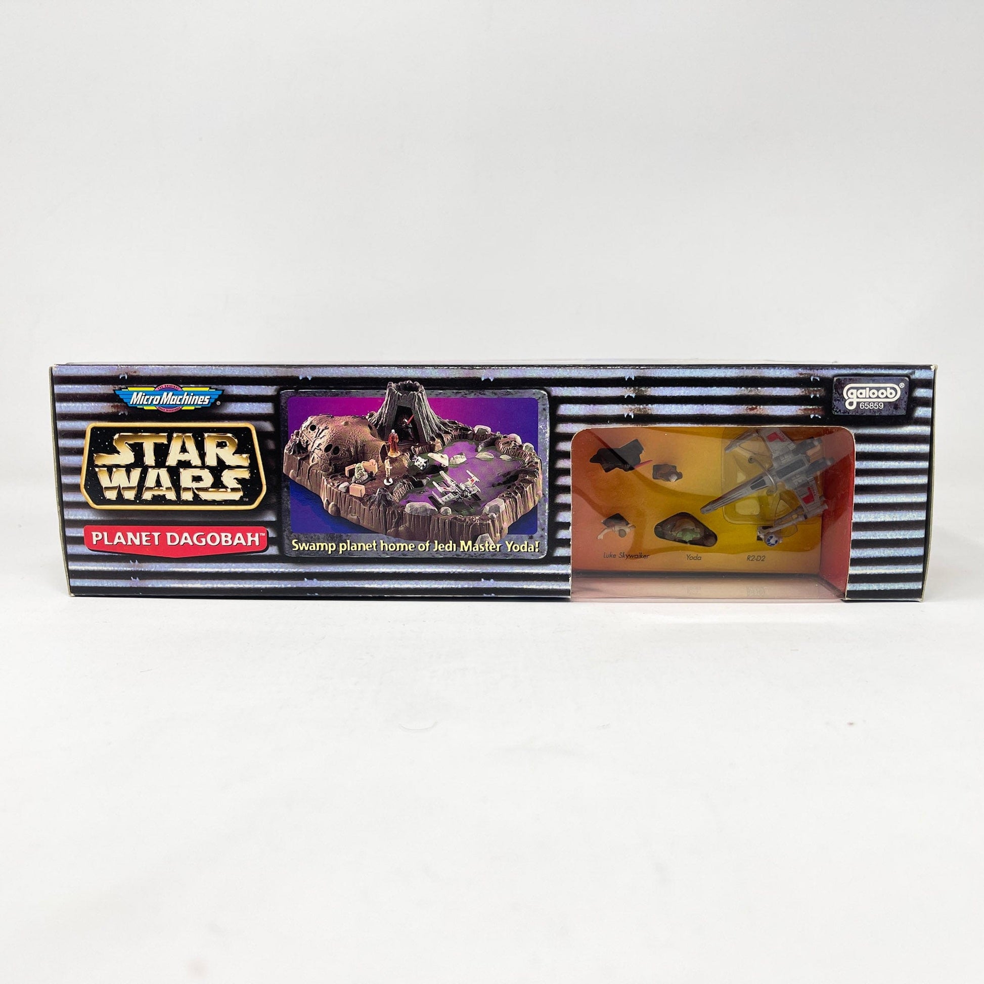 Vintage Galoob Star Wars Modern Ships Planet Dagobah Playset (1997) MISB - Micro Machines Star Wars