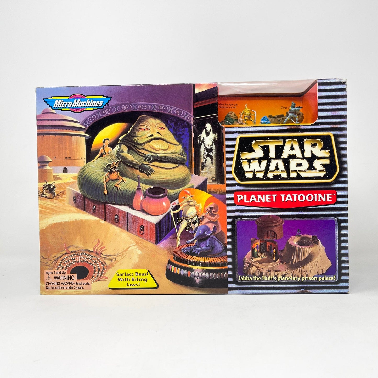 Vintage Galoob Star Wars Modern Ships Planet Tatooine Playset (1996) MISB - Micro Machines Star Wars