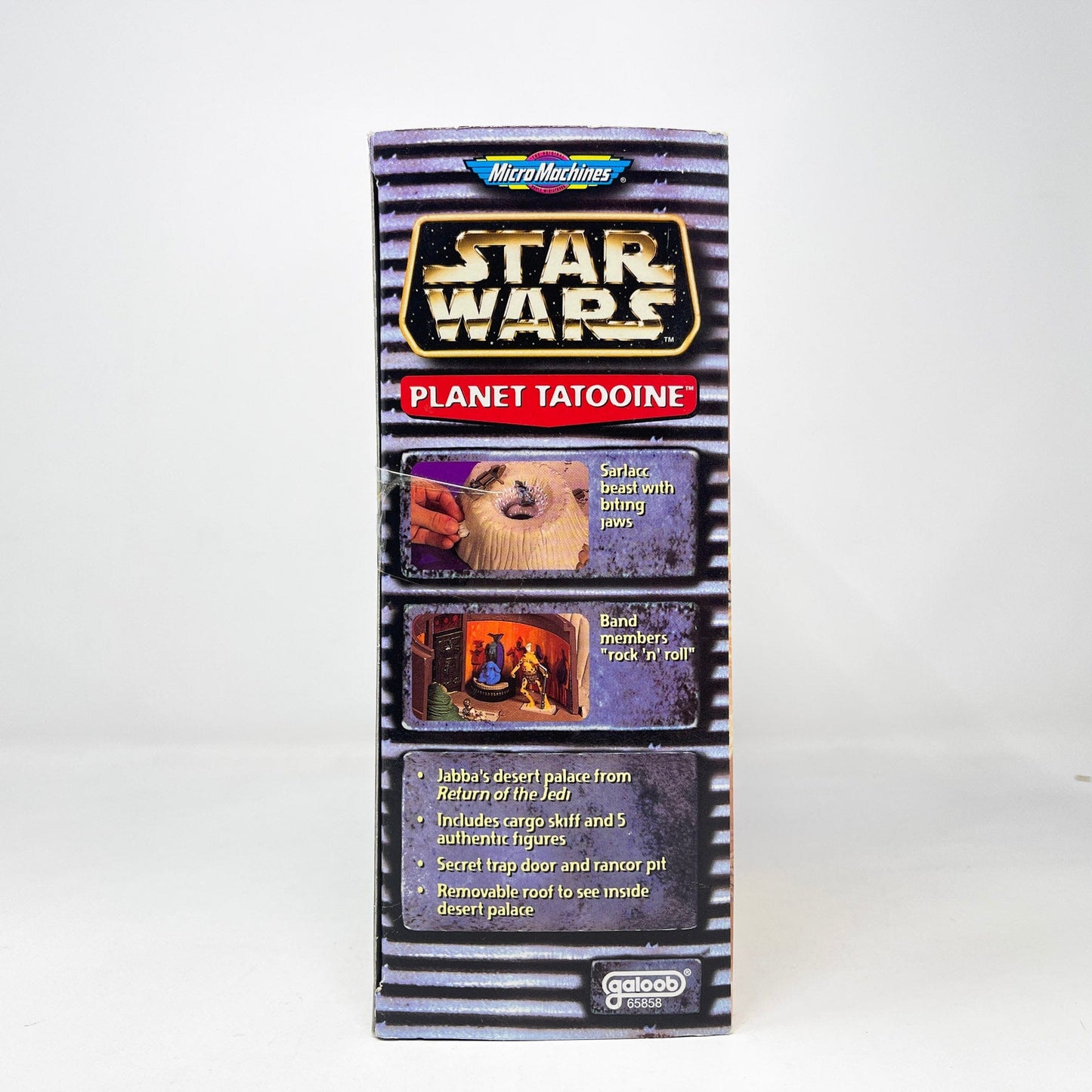 Vintage Galoob Star Wars Modern Ships Planet Tatooine Playset (1996) MISB - Micro Machines Star Wars