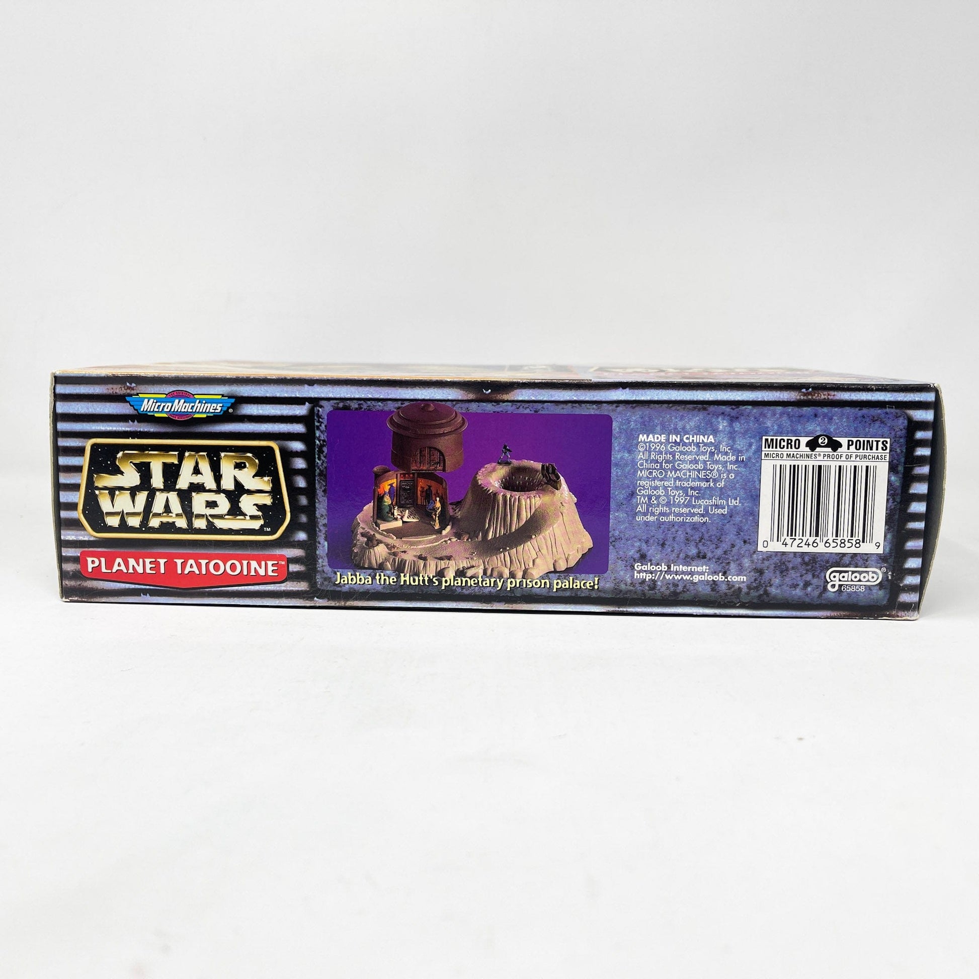 Vintage Galoob Star Wars Modern Ships Planet Tatooine Playset (1996) MISB - Micro Machines Star Wars