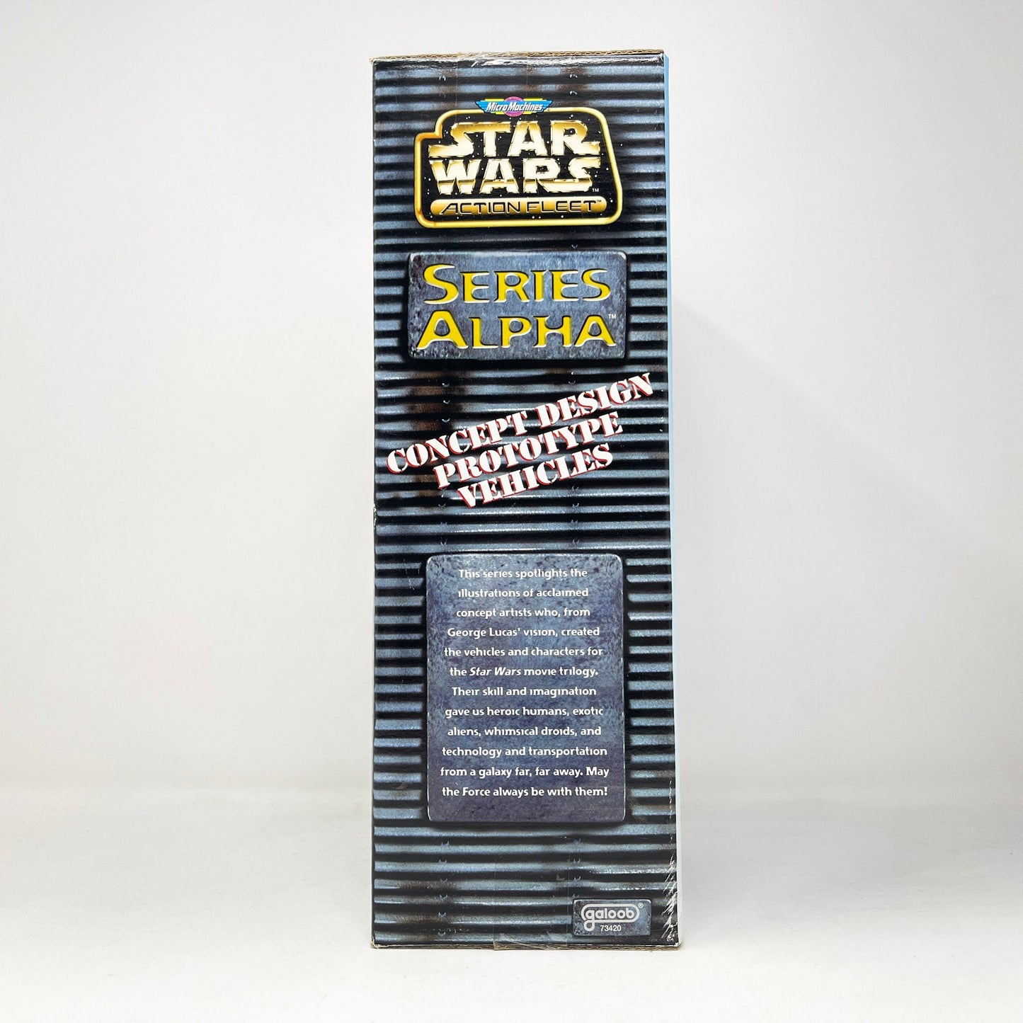 Vintage Galoob Star Wars Modern Ships Rebel Snowspeeder Series Alpha Concept (1996) MISB - Action Fleet Micro Machines Star Wars