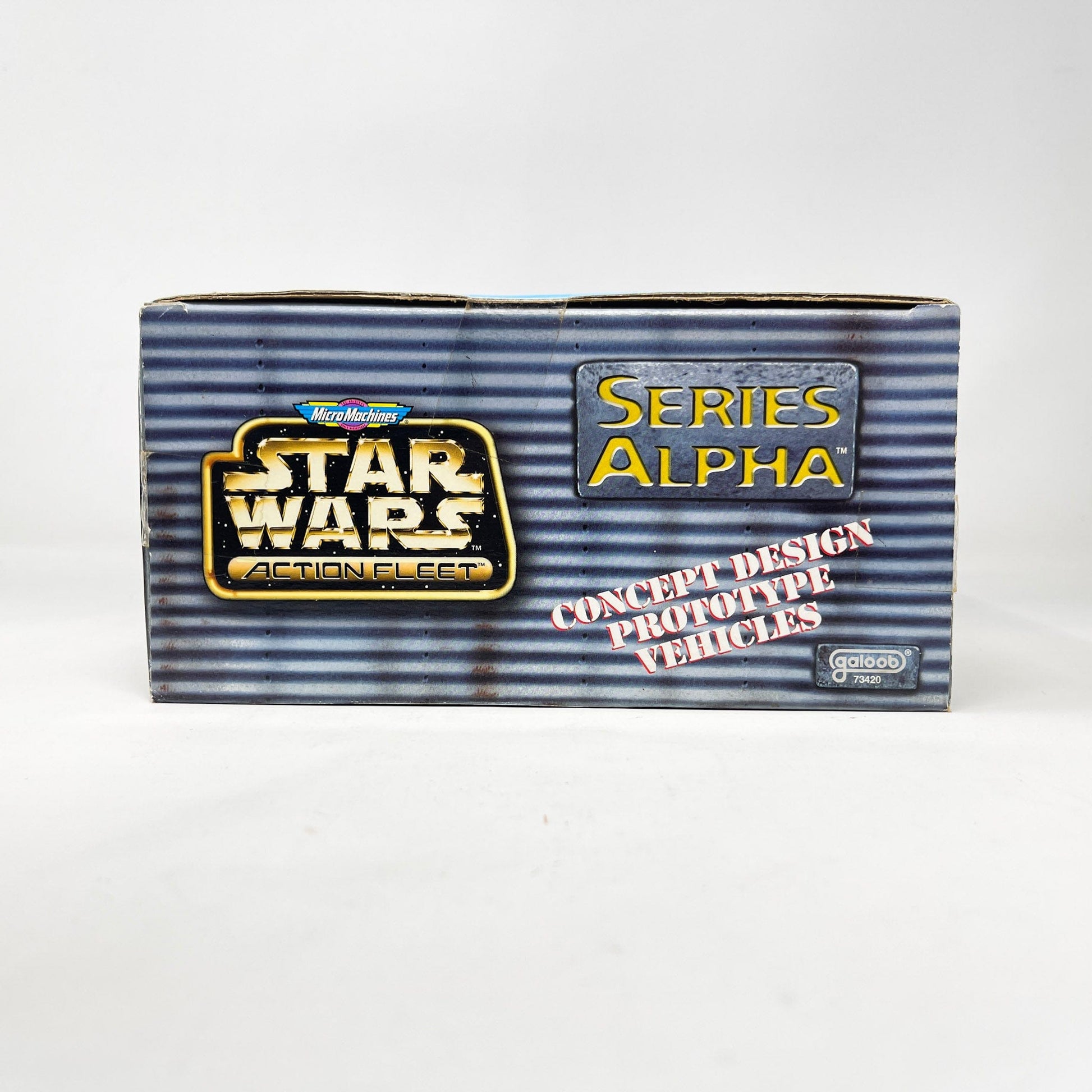 Vintage Galoob Star Wars Modern Ships Rebel Snowspeeder Series Alpha Concept (1996) MISB - Action Fleet Micro Machines Star Wars