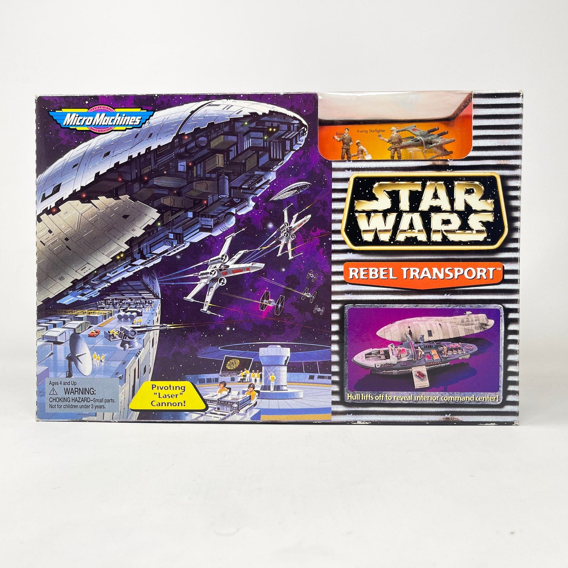 Vintage Galoob Star Wars Modern Ships Rebel Transport Playset (1997) MISB - Micro Machines Star Wars