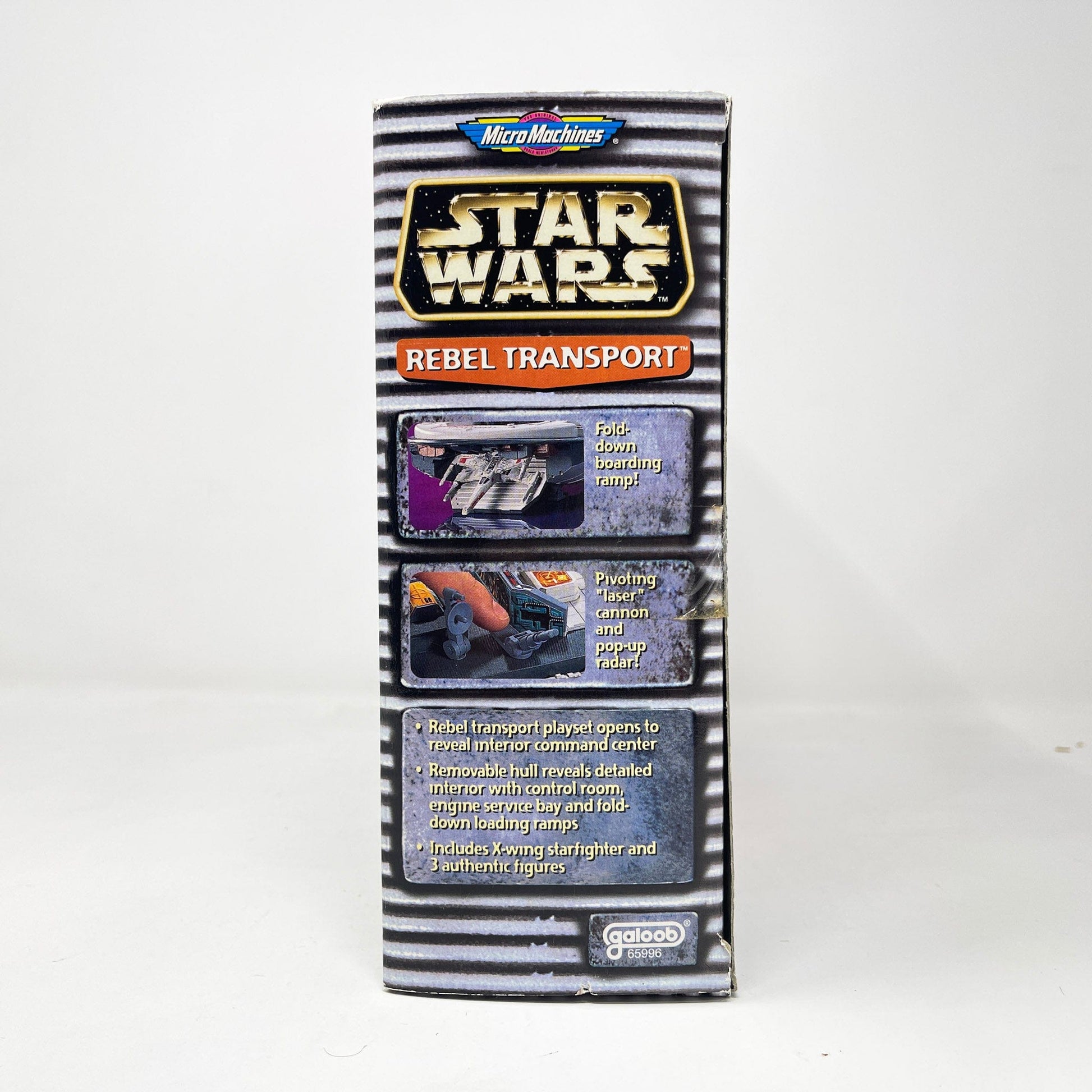 Vintage Galoob Star Wars Modern Ships Rebel Transport Playset (1997) MISB - Micro Machines Star Wars