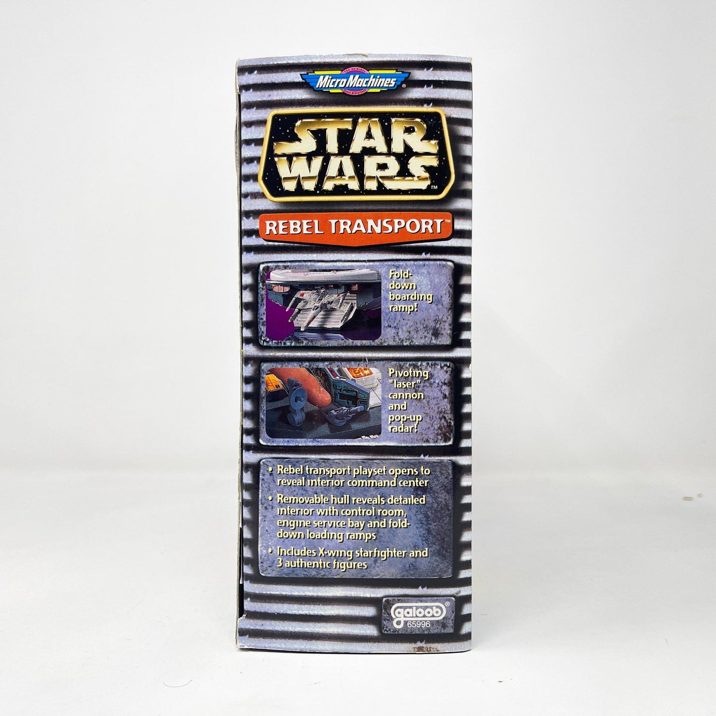 Vintage Galoob Star Wars Modern Ships Rebel Transport Playset (1997) MISB - Micro Machines Star Wars