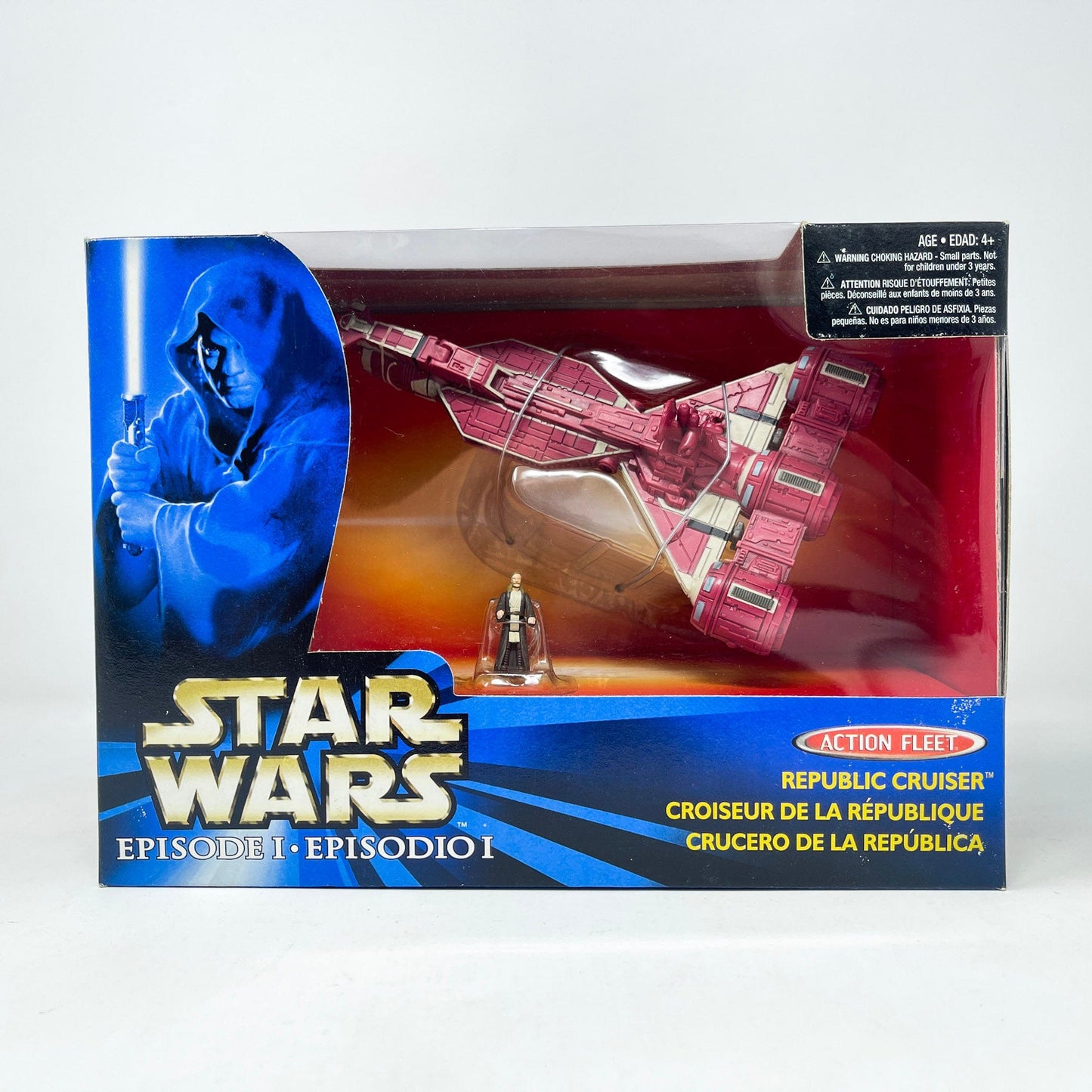Vintage Galoob Star Wars Modern Ships Republic Cruiser (1998) MISB - Action Fleet Micro Machines Star Wars