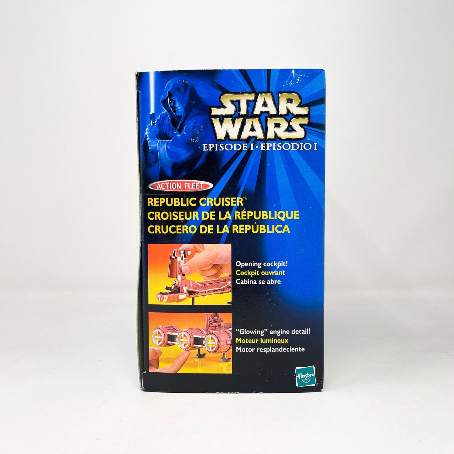 Vintage Galoob Star Wars Modern Ships Republic Cruiser (1998) MISB - Action Fleet Micro Machines Star Wars