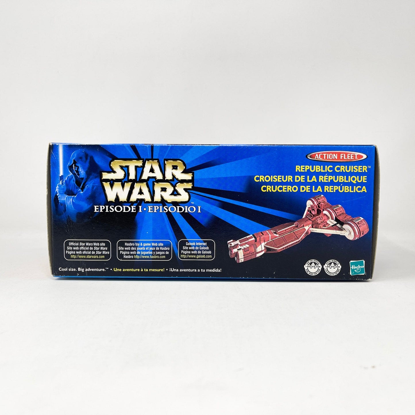 Vintage Galoob Star Wars Modern Ships Republic Cruiser (1998) MISB - Action Fleet Micro Machines Star Wars