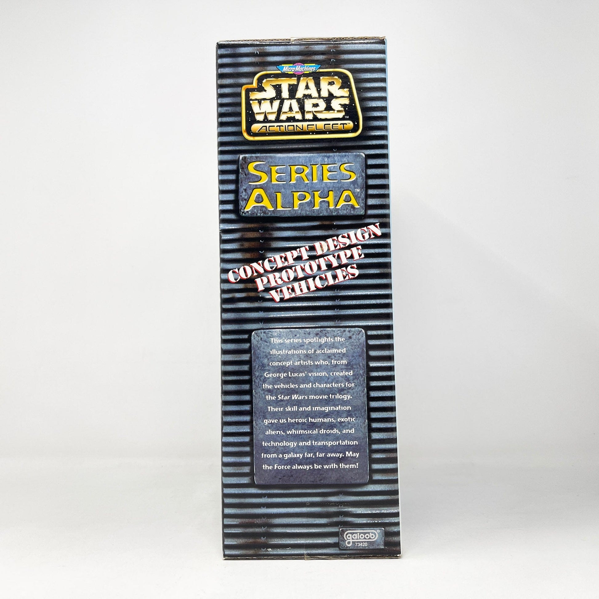 Vintage Galoob Star Wars Modern Ships Shuttle Tydirium Series Alpha Concept (1996) MISB - Action Fleet Micro Machines Star Wars