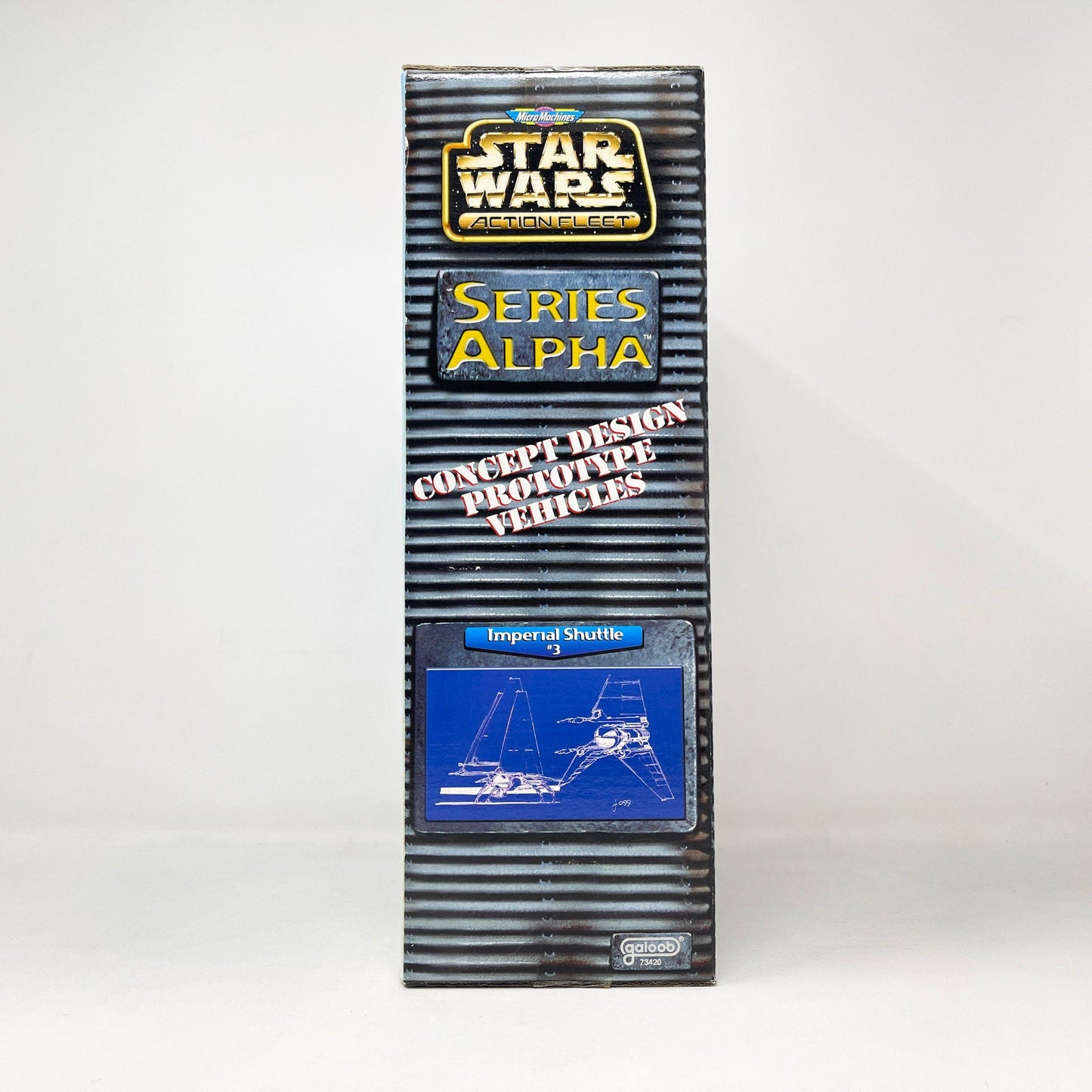 Vintage Galoob Star Wars Modern Ships Shuttle Tydirium Series Alpha Concept (1996) MISB - Action Fleet Micro Machines Star Wars