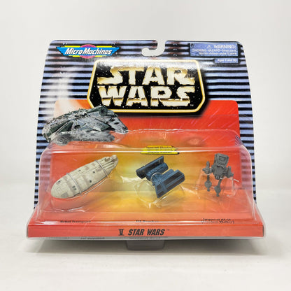 Vintage Galoob Star Wars Modern Ships Star Wars V 3 Pack - Micro Machines Star Wars