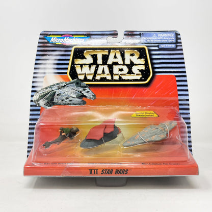 Vintage Galoob Star Wars Modern Ships Star Wars VII 3 Pack - Micro Machines Star Wars